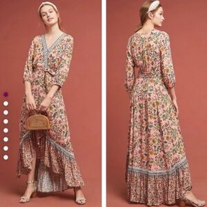 Farm Rio/Anthropologie Clara wrap dress